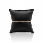 Italienische BISMARK PAVE 925 Silber rhodiniert Armband ca. 18 cm + 3.5 cm Extender