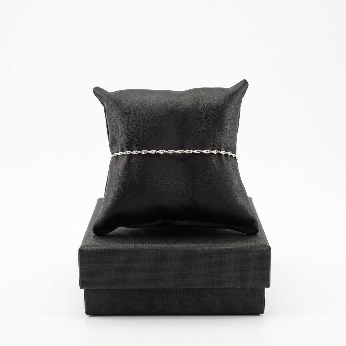 CLASSIC SINGAPORE 925 Silber rhodiniert Armband ca. 18 cm + 2.5 cm Extender