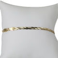 WRAPPED MAGICFLEX 925 Silber vergoldet Armband ca. 18 cm + 2.5 cm Extender, ca. 3,89g