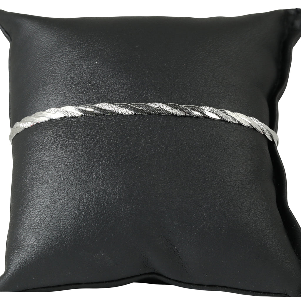 WRAPPED MAGICFLEX 925 Silber rhodiniert Armband ca. 18 cm +2.5 cm Extender, ca. 3,91g
