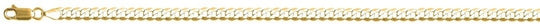 GRUMETTA CHAIN PROMO 925 Silber vergoldet Armband ca. 18 cm ca. 4,13g