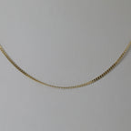 GRUMETTA LIGHT 925 Silber vergoldet Halskette ca. 45 cm ca. 2,01g