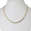 GRUMETTA CHAIN PROMO 925 Silber vergoldet Halskette ca. 50 cm ca. 10,80g