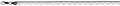 BRAIDED MAGICFLEX 925 Silber rhodiniert Halskette ca. 43 cm ca. 14,20g