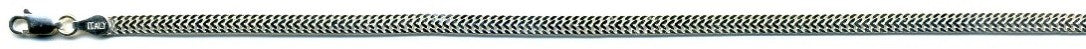 ARROW CHAIN 925 Silber rhodiniert Halskette ca. 50 cm ca. 7,65g