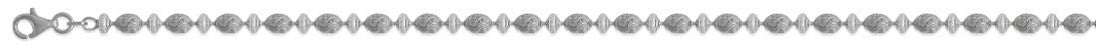 Italienische SATURNO Halskette, 925 Silber rhodiniert ca. 45 cm ca. 13,40g