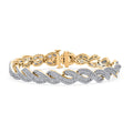 LUXURIANT SGL zertifiziertes SI-GH Labor Diamant 19cm Armband - 5 ct.