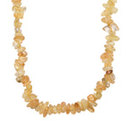 Citrin Halskette 76 cm ca. 329,00 ct.