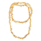 Citrin Halskette 76 cm ca. 329,00 ct.