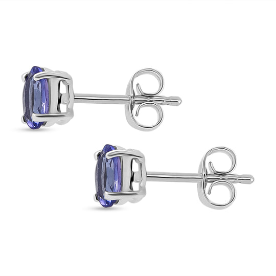 D'Joy Tansanit Ohrringe 925 Silber rhodiniert ca. 0.52 ct