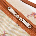 Schmetterlingsprint Reisetasche, geräumiges Design mit Reißverschlussfach, verstellbarer Schultergurt 120 cm, 45 x 23 x 27 cm