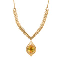 EVER TRUE Sphaleros Quarz Halskette ca. 50 cm Nickelfreies Messing ca. 3,91 ct.