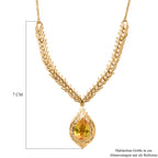 EVER TRUE Sphaleros Quarz Halskette ca. 50 cm Nickelfreies Messing ca. 3,91 ct.