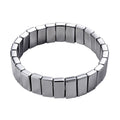 Terahertz Armband, flexibel, 18 cm, ca. 150.00 ct