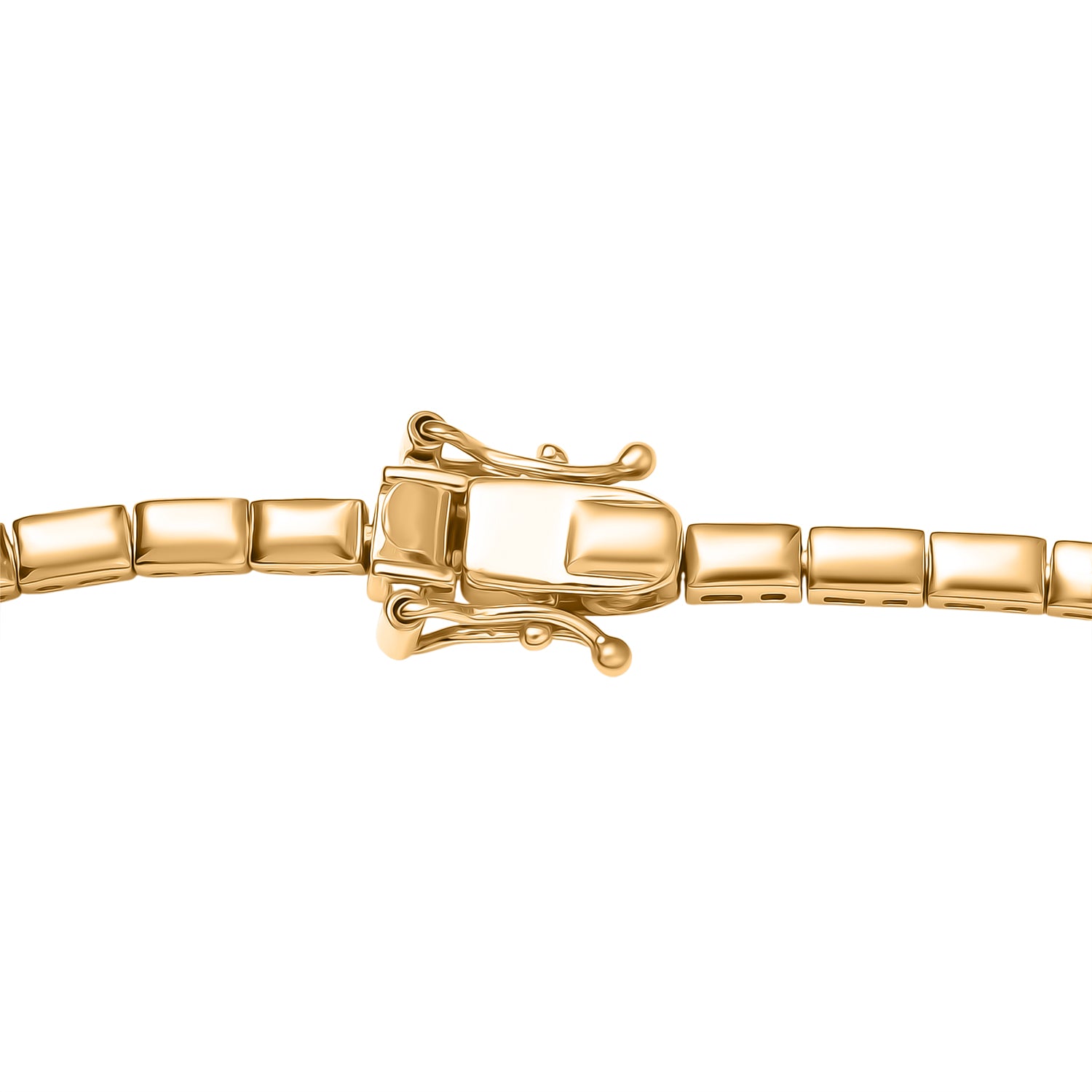 LUXURIANT DIAMOND - Lab Grown Diamant SI-GH SGL zertifiziert Halskette ca. 45 cm 925 Silber 750 Gelbgold Vermeil ca. 2.00 ct