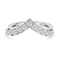 D'Joy Moissanit Ring 925 Silber rhodiniert (Größe 16.00) ca. 0,68 ct