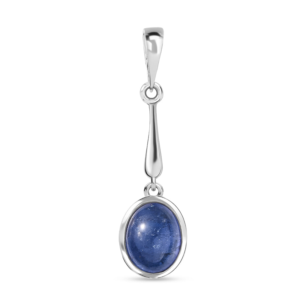 D'Joy AA Tansanit Anhänger 925 Silber rhodiniert ca. 2.27 ct