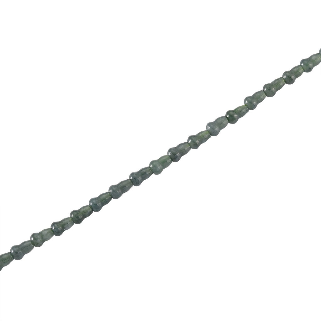 ALLE ERSTE MAL - EXTREM SELTEN D'Joy AAA Natürlicher Olmek Jadeit Halskette ca. 50 cm 925 Silber rhodiniert ca. 58.00 ct
