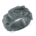 EXTREM SELTEN Natürlicher Olmek Jadeit Ring (Größe 16.00) ca. 40.00 ct