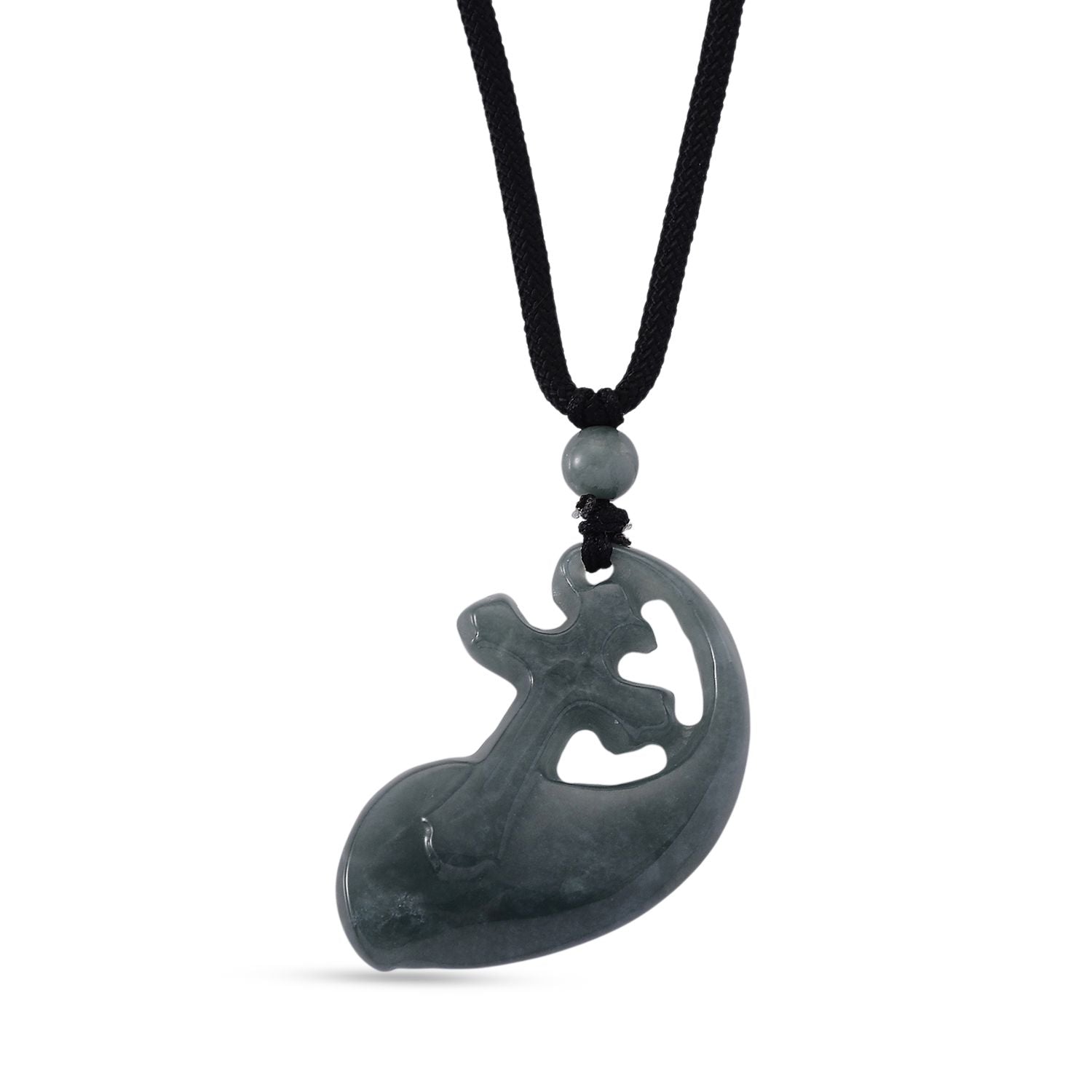 EXTREM SELTEN - Natürlicher Olmek Jadeit Halskette 70 cm ca. 30.00 ct