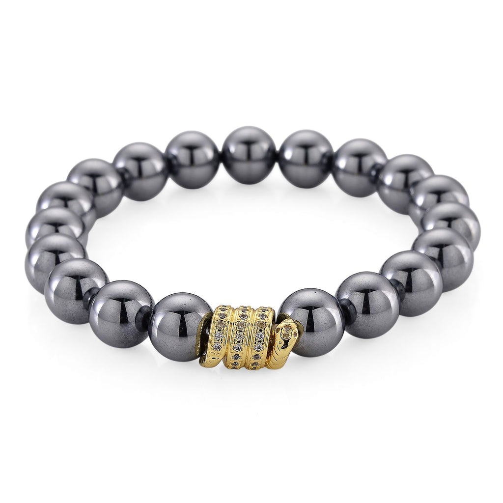 Terahertz, Weißer Zirkonia Schlange Armband ca. Flexibles cm Nickelfreies Messing Standard 131.00 ct