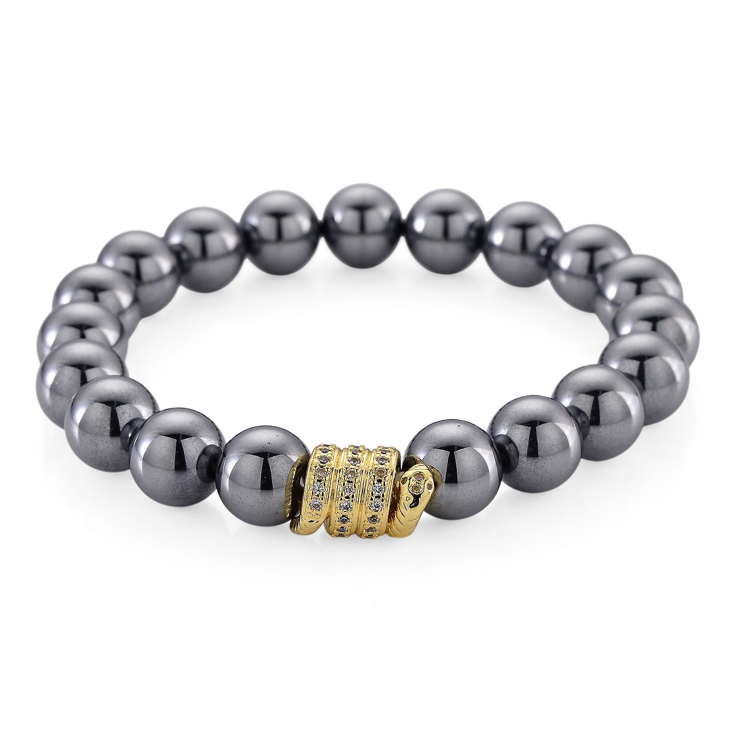 Terahertz, Weißer Zirkonia Schlange Armband ca. Flexibles cm Nickelfreies Messing Standard 131.00 ct