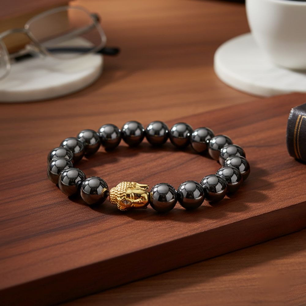 Terahertz Buddha Armband ca. Flexibles cm Nickelfreies Messing ca. 135.00 ct
