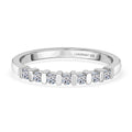 LUXURIANT DIAMOND - Lab Grown Diamant SI-GH Ring 925 Silber rhodiniert (Größe 19.00) ca. 0.20 ct