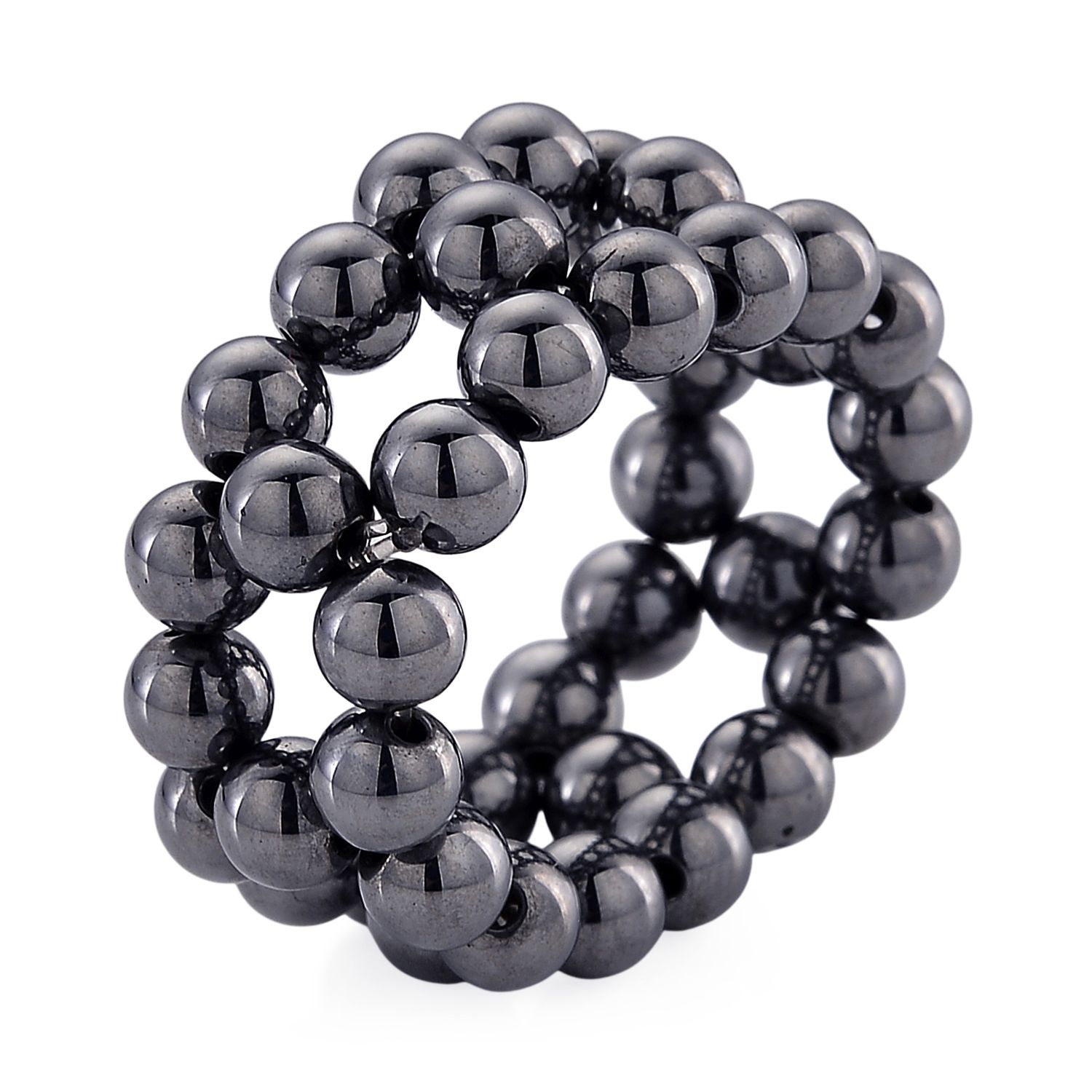 Terahertz Ring Flexibel (Größe 16,00-17,00) ca. 15,00 ct.