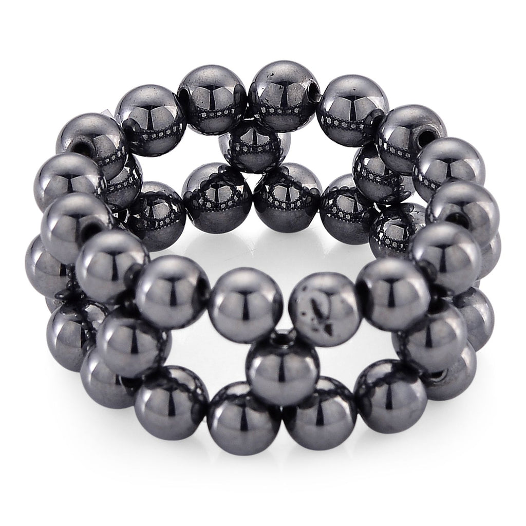 Terahertz Ring Flexibel (Größe 18,00-19,00) ca. 15,00 ct.