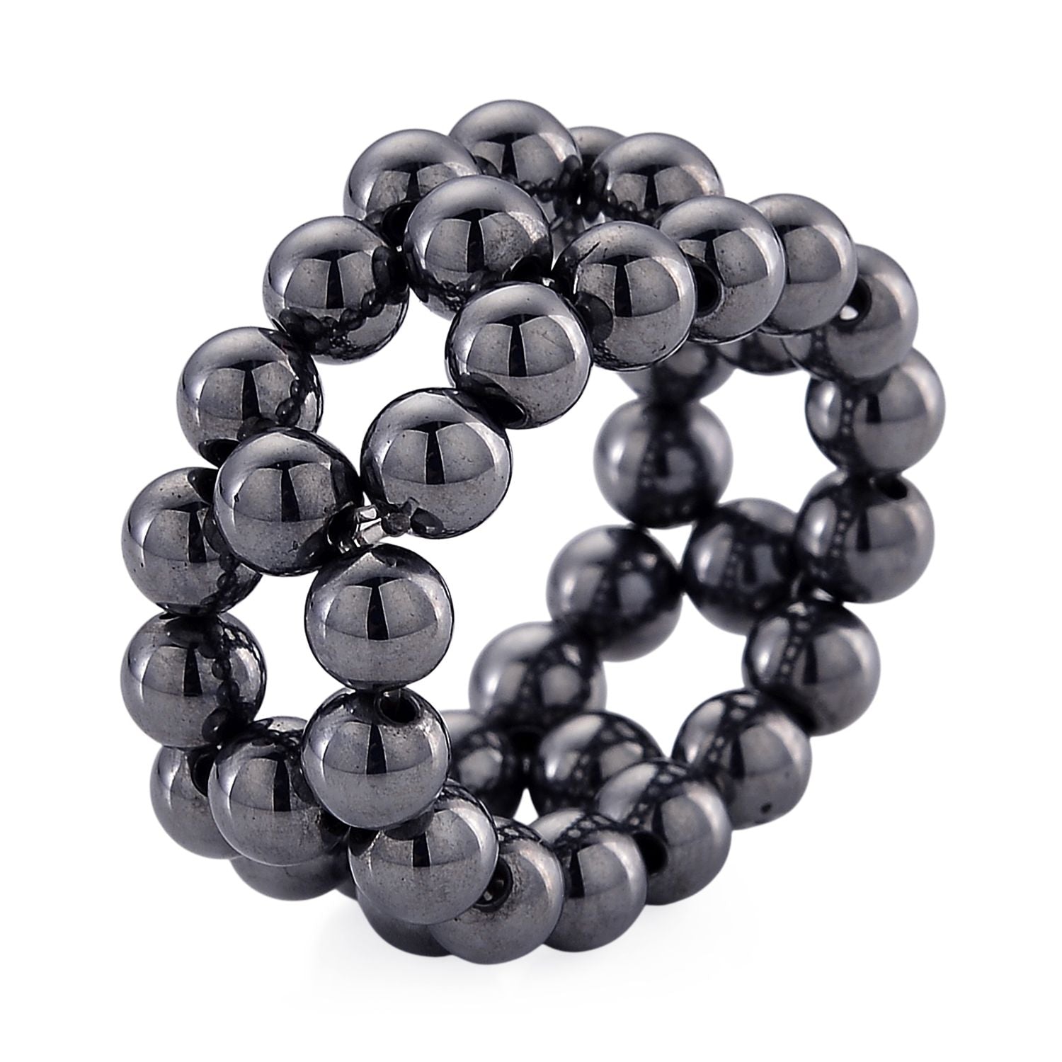 Terahertz Ring Flexibel (Größe 20,00-21,00) ca. 15,00 ct.
