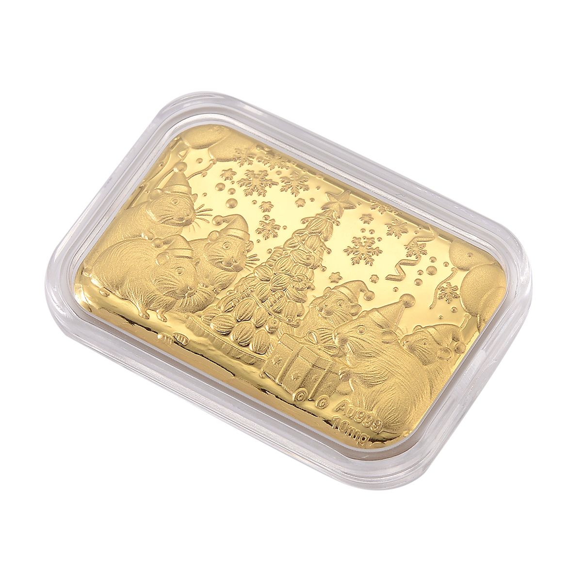 999 Gold Schmuckzubehör, Weihnachtsbaum