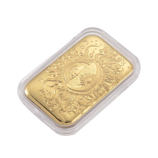 999 Gold Schmuckzubehör, Sonne und Mond