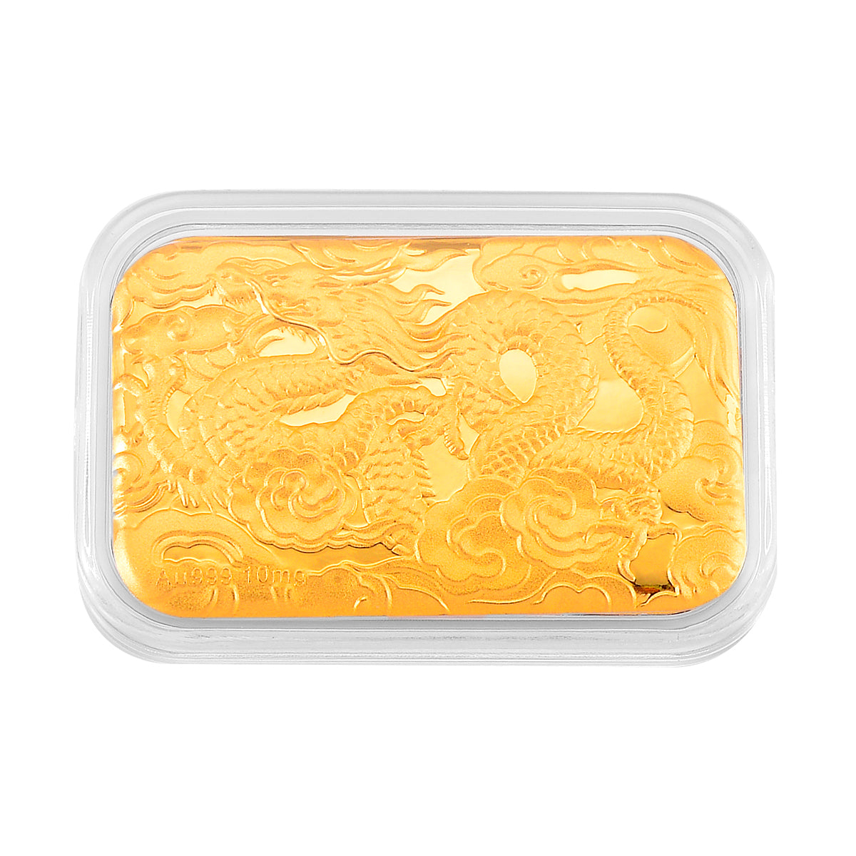 999er Goldfolie mit Drachenmotiv, 10mg