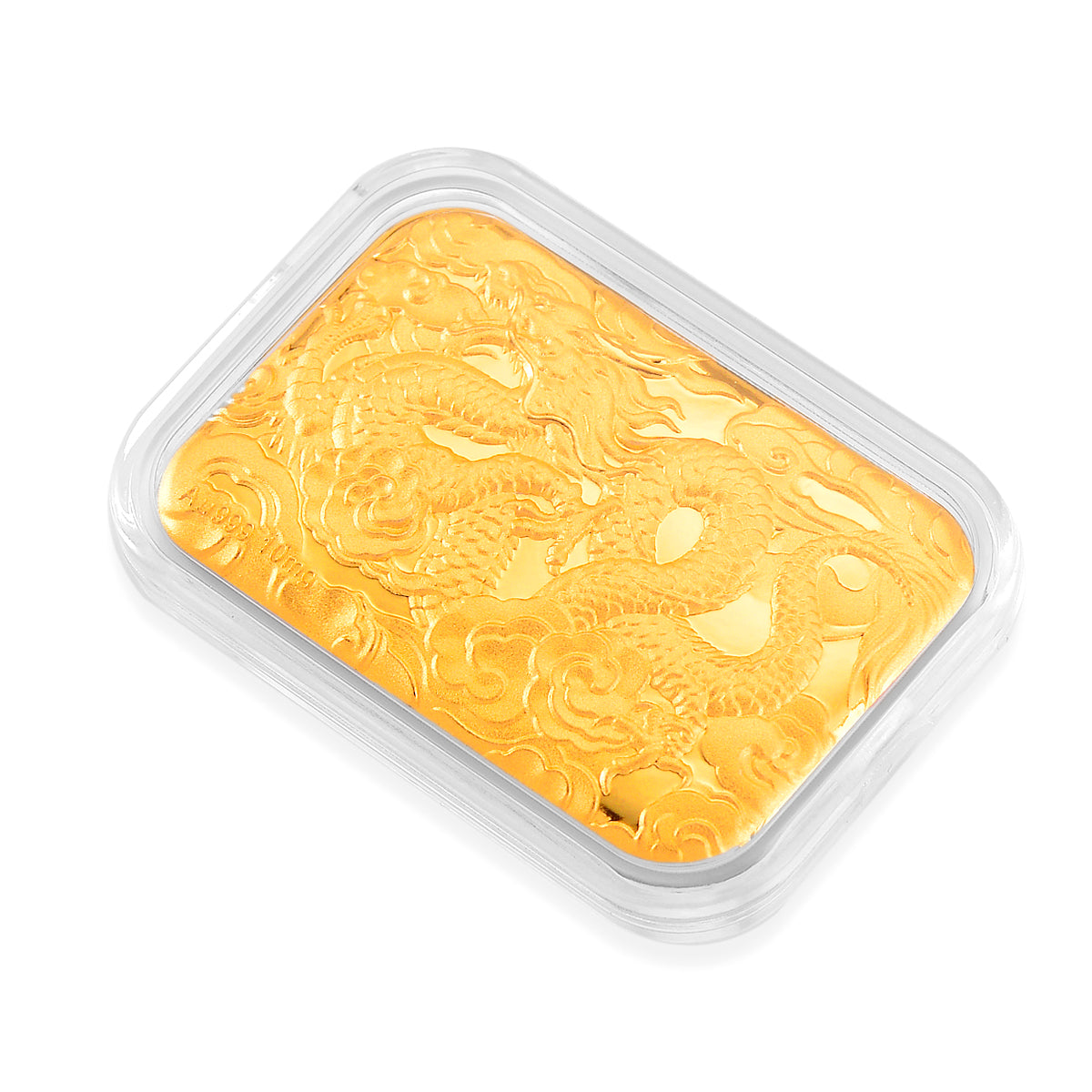 999er Goldfolie mit Drachenmotiv, 10mg