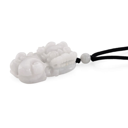 EXTREM SELTEN Natürliche Weiße Jadeit Jade Halskette Flexibles(ca. 70  cm) ca. 125.00 ct