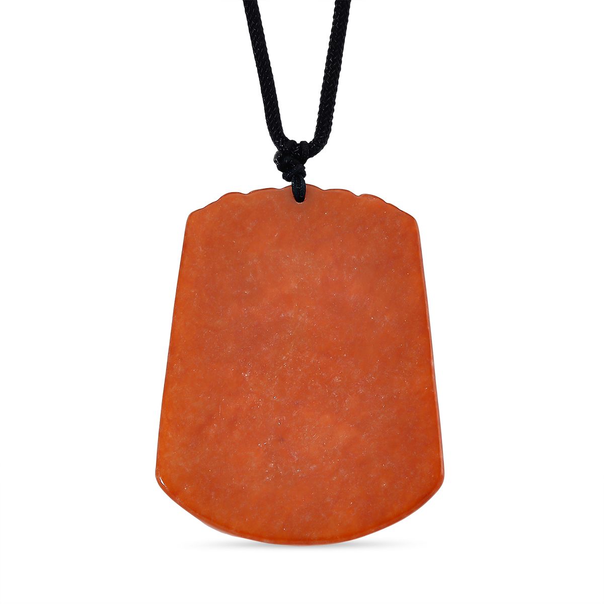 Rote Jade Halskette ca. 70 cm (verstellbar) ca. 200,00 ct.