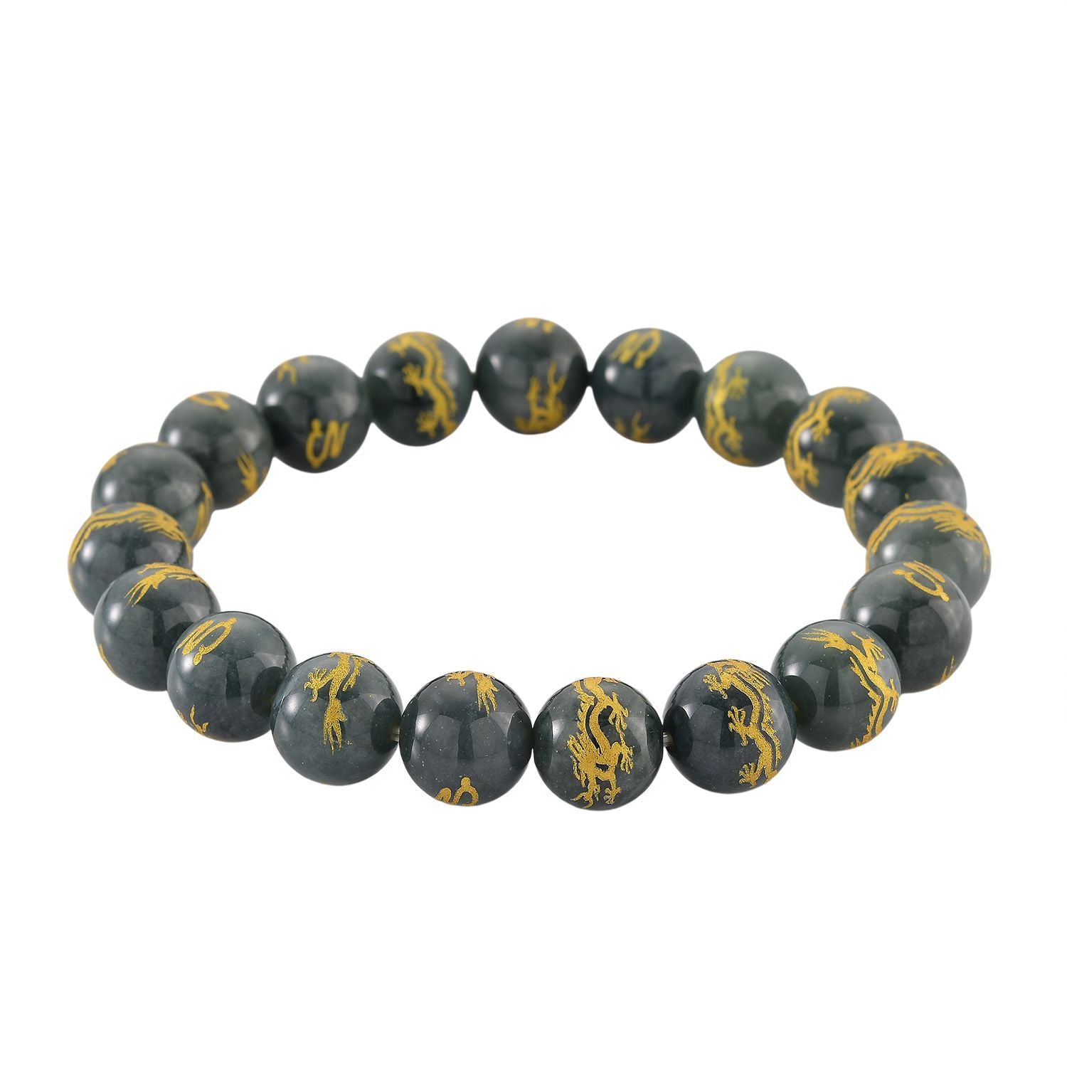 EXTREM SELTEN Natürlicher Olmek Jadeit Armband Flexibles (18-19 cm) ca. 250,00 ct.