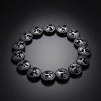 Hämatit Armband Flexibles (ca. 18-19 cm) ca. 109,00 ct.