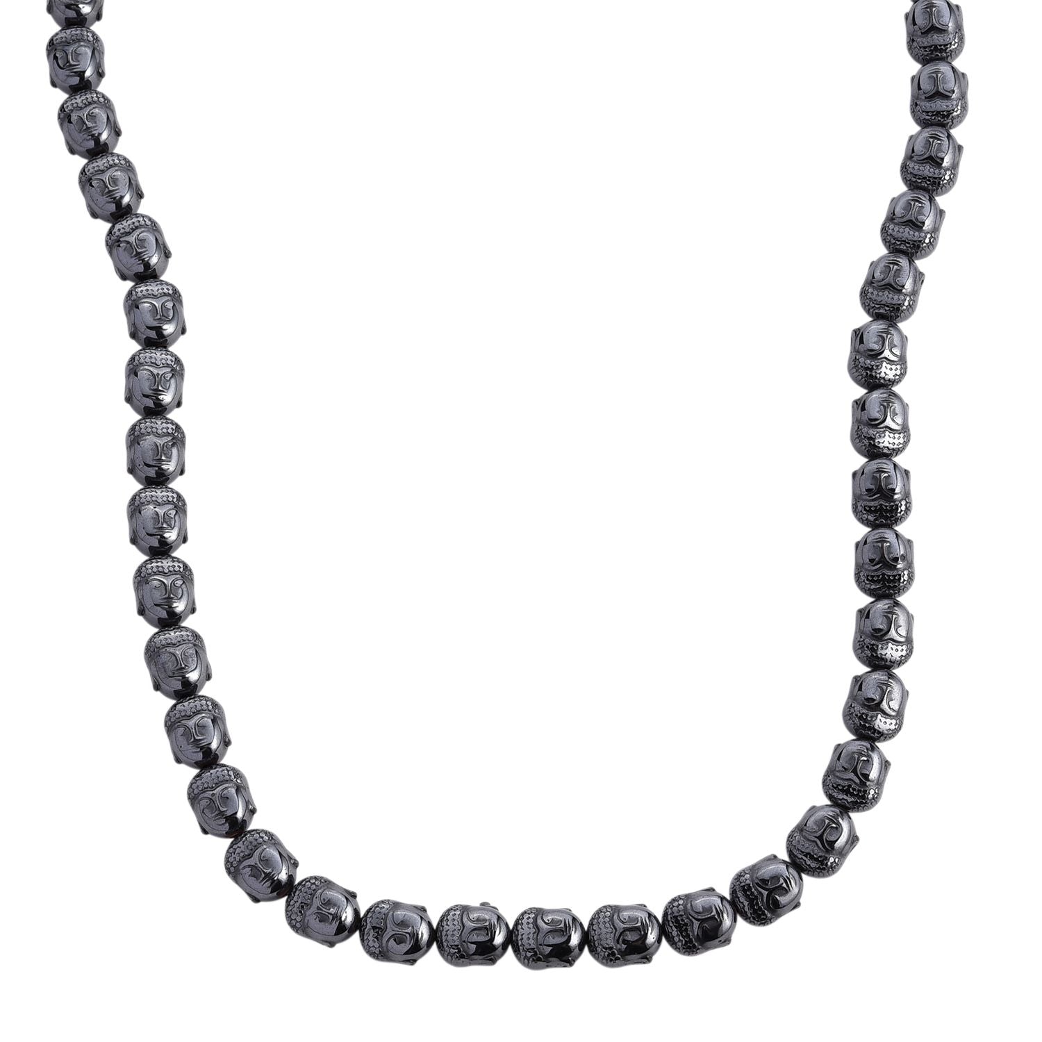 Hämatit Halskette ca. 50 cm + 5 cm Extender, ca. 379,00 ct.