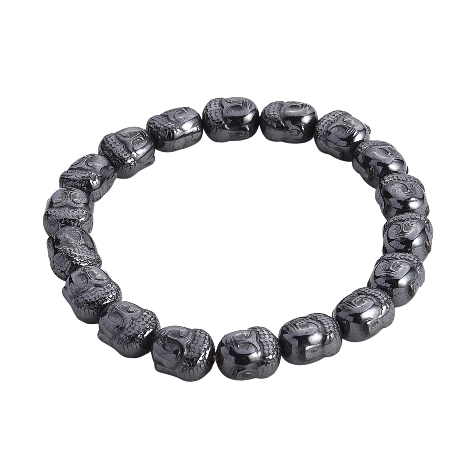 Hämatit Armband Flexibles (ca. 18-19 cm) ca. 166,50 ct.