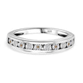 Natürlicher Champagner Diamant Ring 925 Silber (Größe 19.00)
