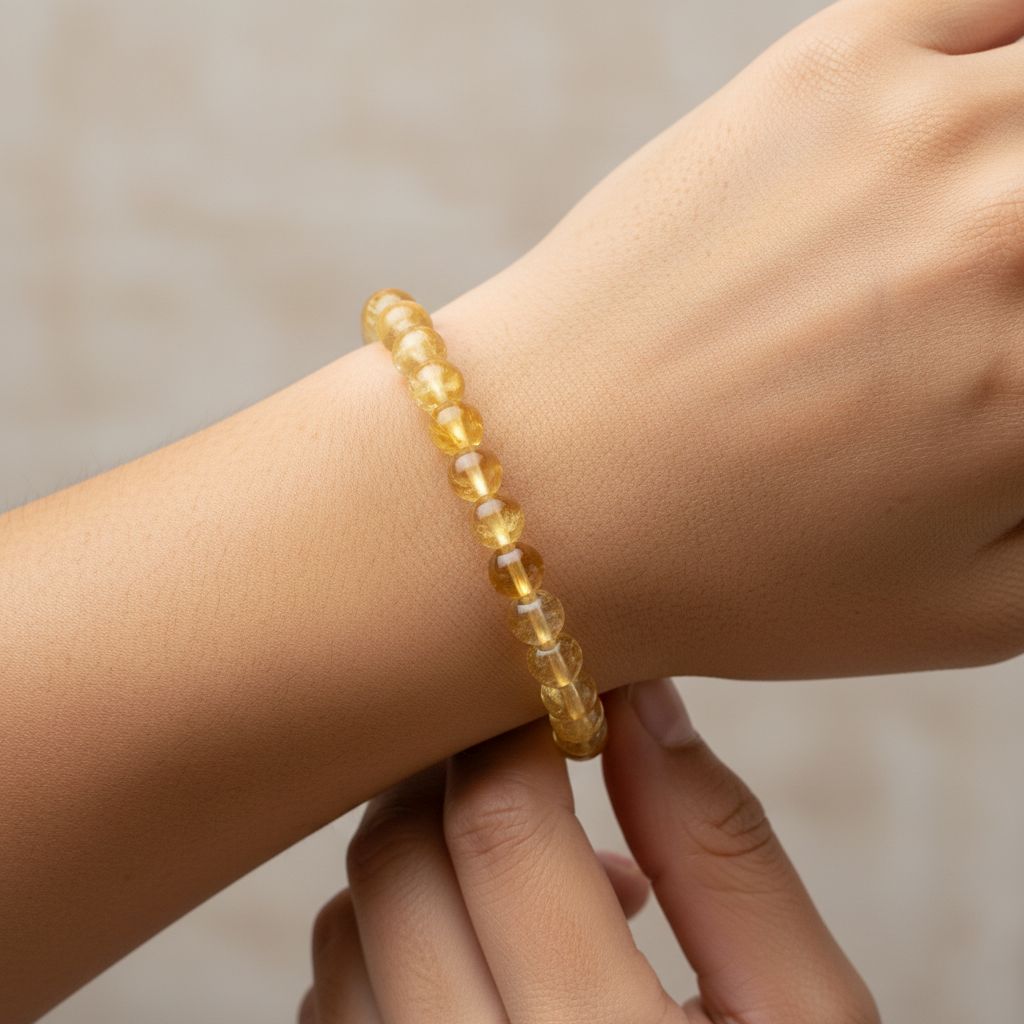 Natürliches Baltisches Butterscotch-Bernstein Armband, flexibel, (18.00 - 19.00 cm)