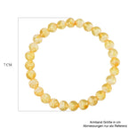 Natürliches Baltisches Butterscotch-Bernstein Armband, flexibel, (18.00 - 19.00 cm)