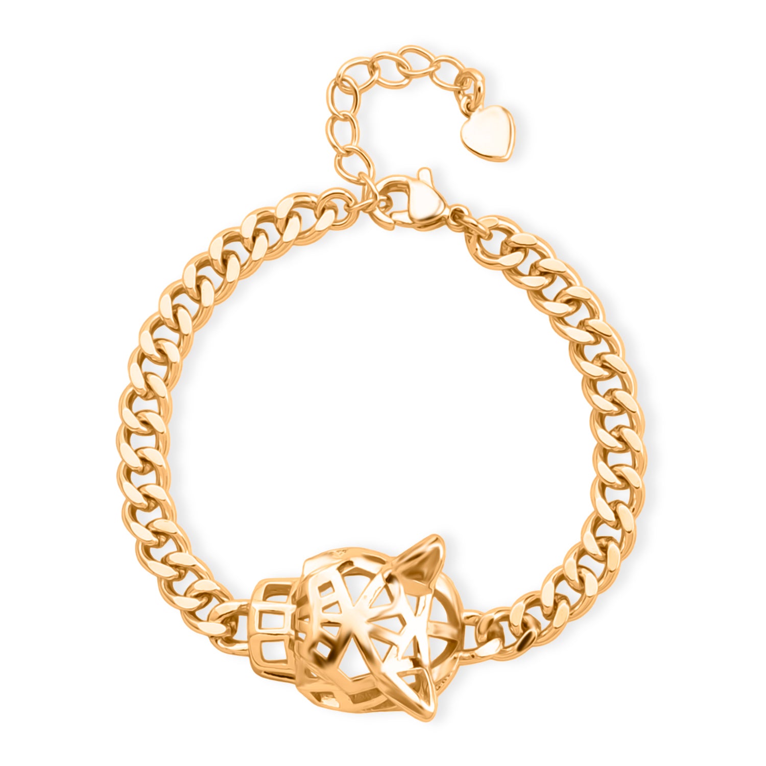Grüner Kristall Armband ca. 19 cm + 5 cm Extender, Nickelfreies Messing, Gelb Vergoldet