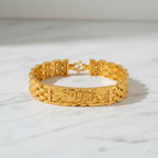 GOLD LOOKS - Pixiu Armband, Nickelfreies Messing, ca. 19.75 cm ca. 36,50g