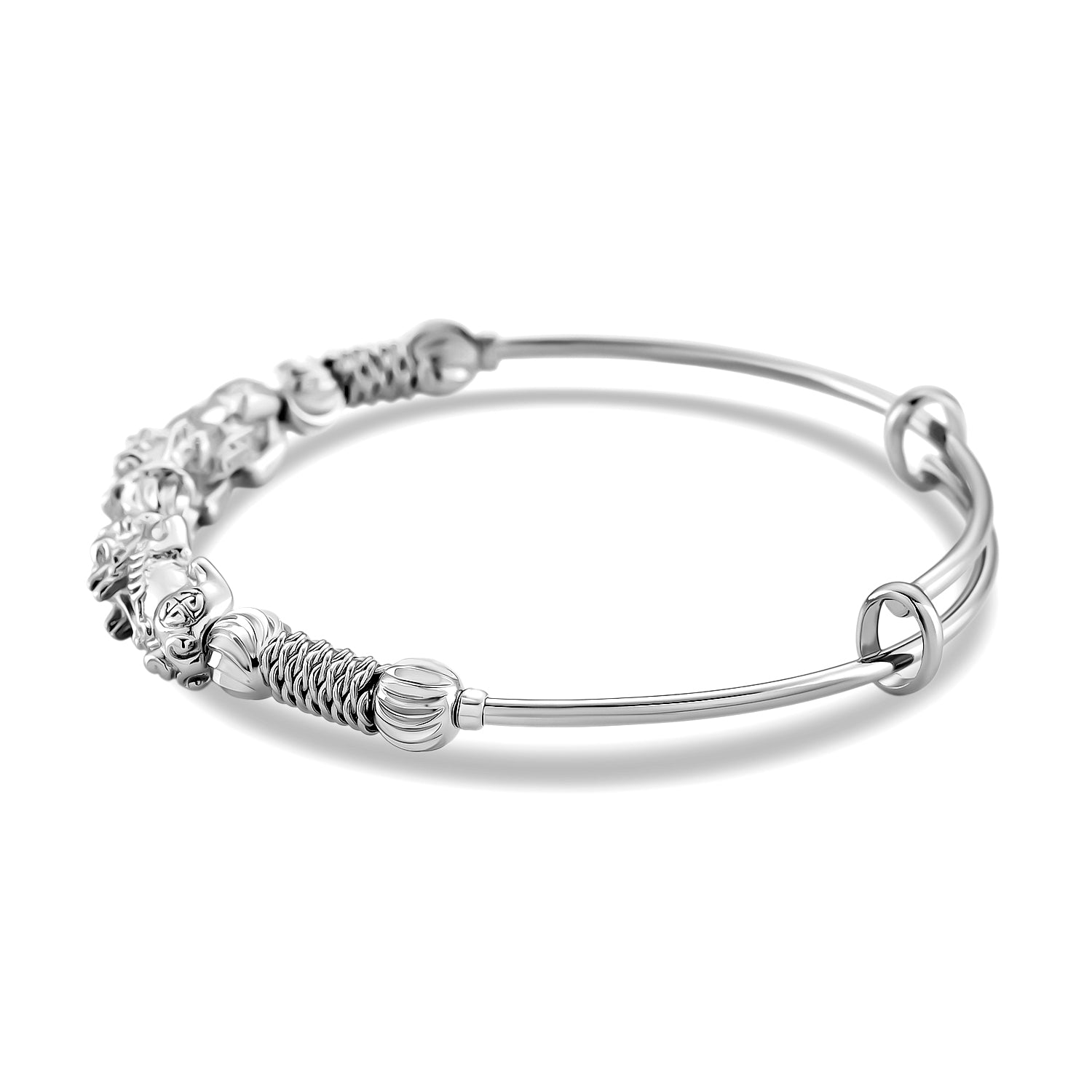 Nickelfreies Messing Armreif, Flexibles (18 -19 cm) ca. 20,00g