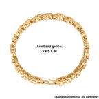 Designer-Stil Nickelfreies Messing Armband ca. 19 cm ca. 22,50g