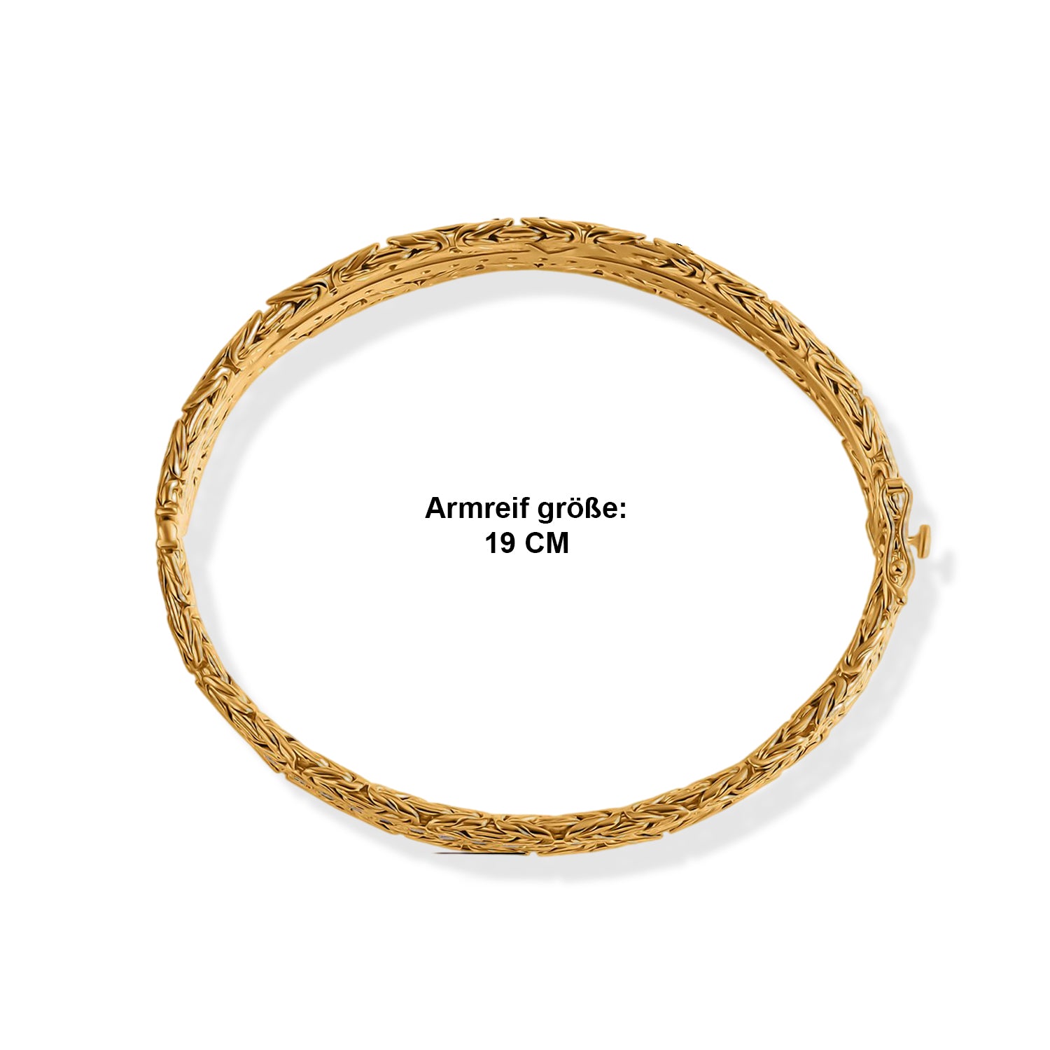 LUXURIANT DIAMOND - Lab Grown Diamant SI-GH Armreif ca. 19 cm 925 Silber 916 Gelbgold Vermeil ca. 2,50 ct.