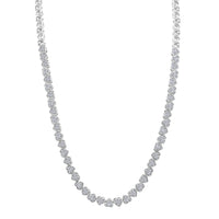LUXURIANT DIAMOND - Lab Grown Diamant SI-GH SGL zertifiziert Halskette ca. 45 cm 925 Silber rhodiniert ca. 3,00 ct.